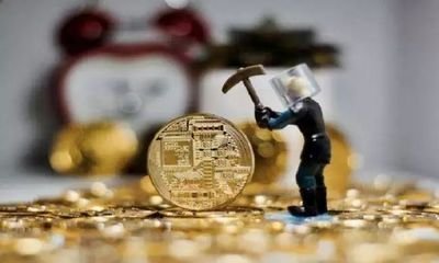 A large-scale mining farm optimizing power usage