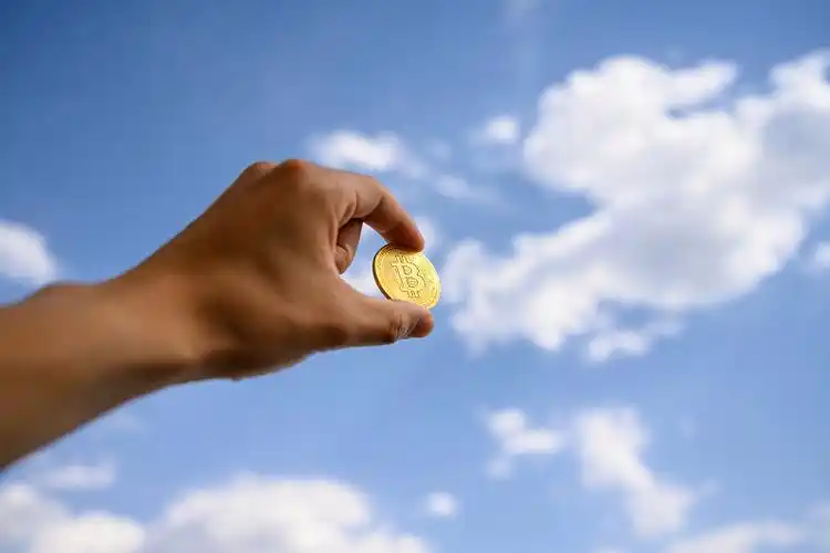 A Bitcoin miner performing calculations.